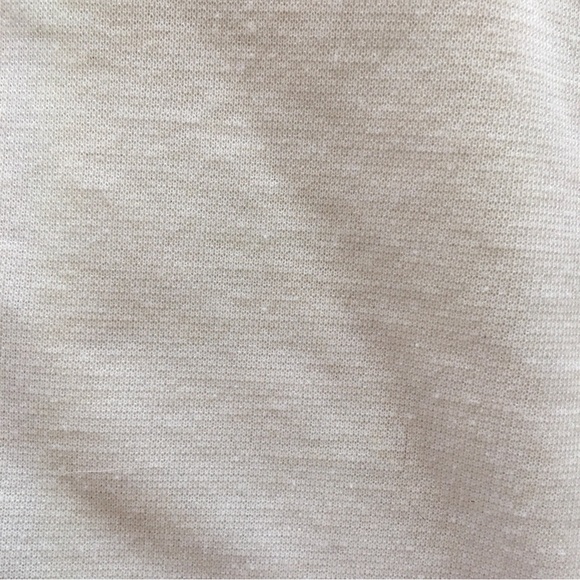 Vintage wool blend Tradition Sears cream and navy blue batwing midi dress size 8 - Picture 11 of 16